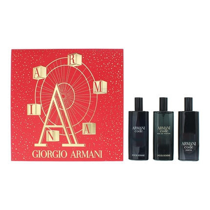 Giorgio Armani Code Geschenkset 15ml Code EDT + 15ml Code EDP + 15ml Code Parfum