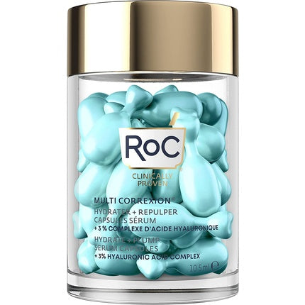 ROC Multi Correxion Hydrate & Plump Serum 30 x 0.35ml Capsules