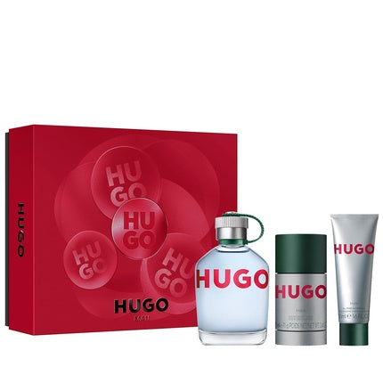Hugo Boss Hugo Geschenkset 125ml EDT + 50ml Shower Gel + 75ml Deodorant Spray