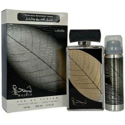 Lattafa Perfumes Najdia Geschenkset 100ml EDP + 50ml Deodorant Spray