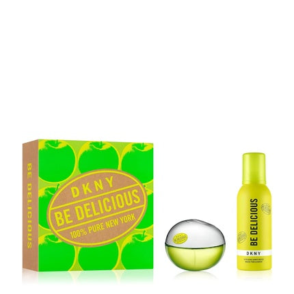 DKNY Be Delicious Geschenkset 100ml EDP + 150ml Refreshing Shower Mousse