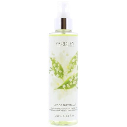 Yardley Lily of the Valley Fragrance Mist 200ml Spray