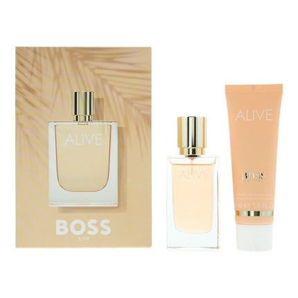 Hugo Boss Alive Geschenkset 30ml EDP + 50ml Body Lotion