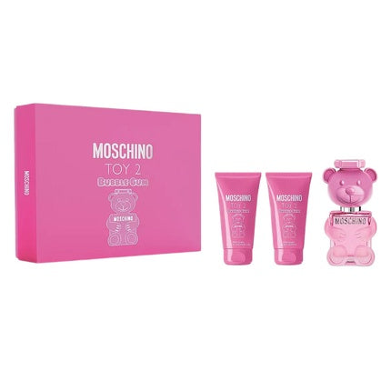 Moschino Toy 2 Bubble Gum Geschenkset 50ml EDT + 50ml Body Lotion + 50ml Douchegel