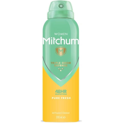 Mitchum Women Pure Fresh Deodorant Spray 200ml