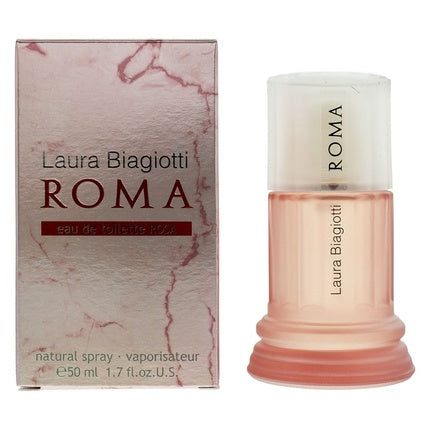 Laura Biagiotti Roma Eau De Toilette Rosa 50ml Spray