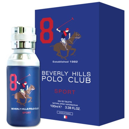 Beverly Hills Polo Club Sport 8 Eau de Toilette 100ml Spray