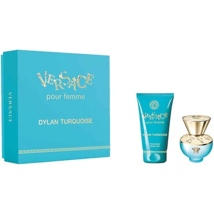 Versace Pour Femme Dylan Turquoise Geschenkset 30ml EDT + 50ml Body Lotion