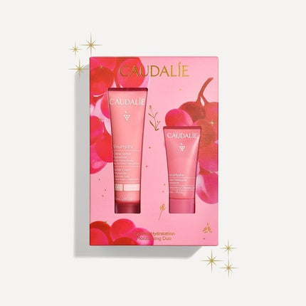 Caudalie VinoHydra Le Duo Hydration Moisturizing Duo Geschenkset 60ml Vinohydra Sorbet Moisturiser + 30ml Vinohydra Gel Cleanser