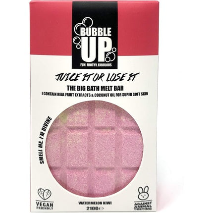 Bubble Up Bath Oil Melt Zeep 210g - Watermelon & Kiwi