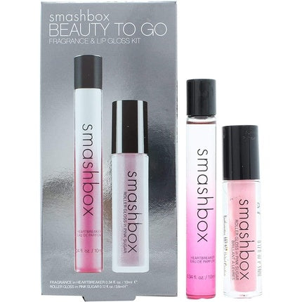 Smashbox Heartbreaker Geschenkset 10ml EDP Roller + 3.6ml Roller Gloss Pink Sugar