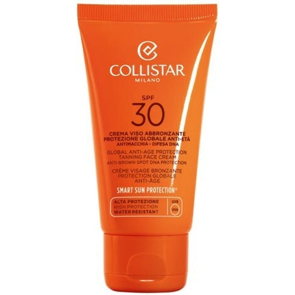 Collistar Global Anti-Age Protection Tanning Face Cream SPF30 50ml
