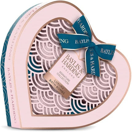 Baylis & Harding Jojoba, Vanilla & Almond Oil Luxury Gift Set Bath Bomb Fizzers 3 x 120G