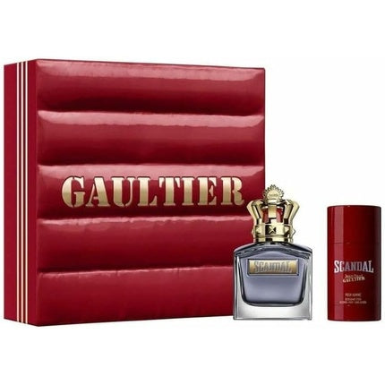 Jean Paul Gaultier Scandal Pour Homme Geschenkset 100ml EDT + 150ml Deodorant Spray + 10ml EDT