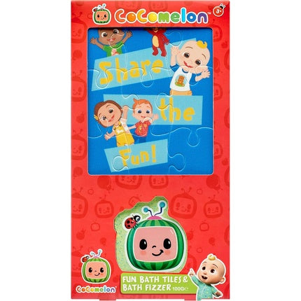 Cocomelon Geschenkset 100g Bruisbal & Bath Tiles