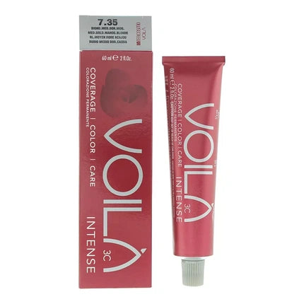 Intercosmo Voilà 3C Intense Haarverf 60ml - 7.35 Medium Golden Mahogany Blonde
