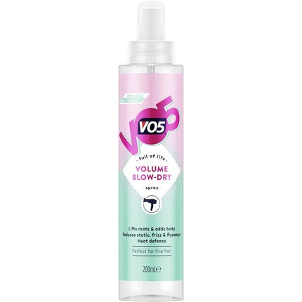 VO5 Full Of Life Volume Blow-Dry Spray 200ml