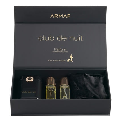 Armaf Club De Nuit Intense Geschenkset 12ml EDP + 12ml Parfumolie + Reisverpakking