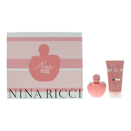 Nina Ricci Nina Rose Geschenkset 50ml EDT + 75ml Body Lotion