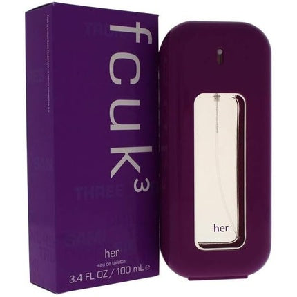 FCUK FCUK 3 Eau de Toilette 100ml Spray