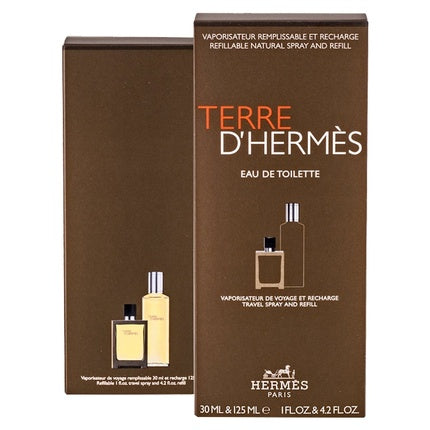 Hermès Terre d'Hermès Geschenkset 30ml EDT Navulbaar + 125ml EDT Navulling