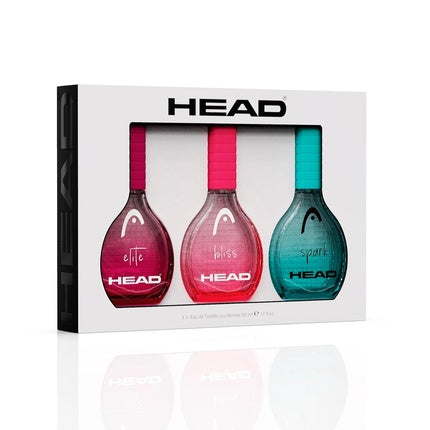 Head Women Geschenkset 50ml Bliss EDT + 50ml Elite EDT + 50ml Spark EDT
