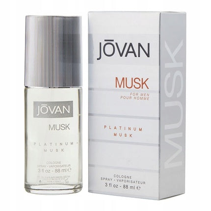 Jovan Musk Platinum Musk Eau De Cologne 88ml Spray
