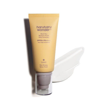 Haruharu Wonder Black Rice Moisture Airyfit Daily Sunscreen SPF50+/Pa++++ 50ml