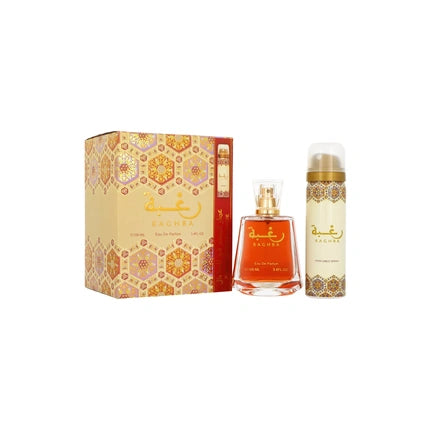 Lattafa Perfumes Raghba Geschenkset 100ml EDP + 50ml Deodorant Spray
