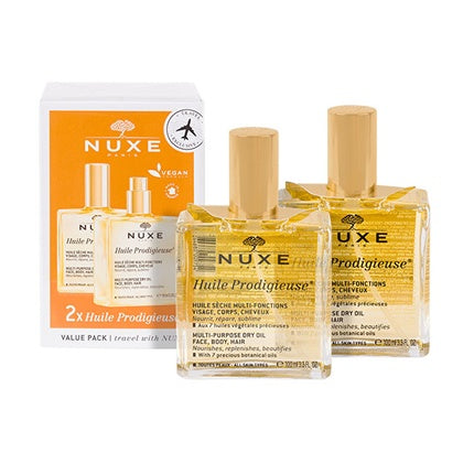 Nuxe Travel With Nuxe Geschenkset 2 x 100ml Huile Prodigieuse