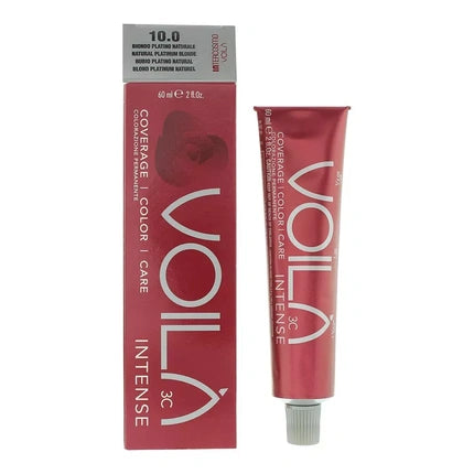 Intercosmo Voila Intense Haarverf 60ml - 10.0 Natural Platinum Blonde