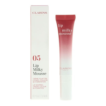 Clarins Lip Milky Mousse Lip Cream 10ml - 05 Milky Rosewood