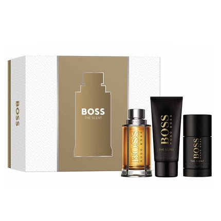 Hugo Boss Boss The Scent Geschenkset 100ml EDT + 100ml Shower Gel + 75ml Deodorant Stick