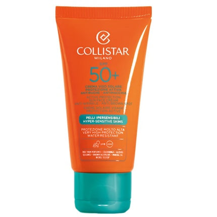 Collistar Collistar Active Protection Sun Cream SPF 50+ 50ml - Voor Gezicht