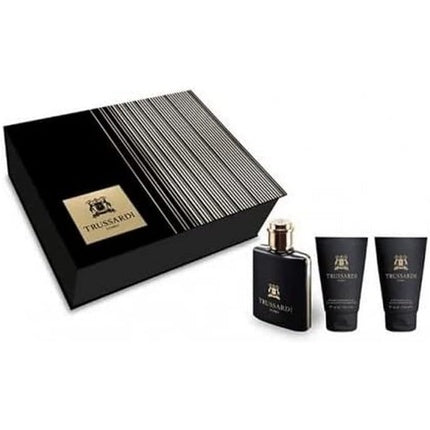 Trussardi Uomo Geschenkset 50ml EDT + 30ml Aftershave Balsem + 30ml Douchegel