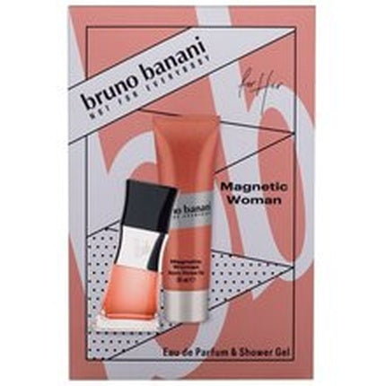 Bruno Banani Magnetic Woman Geschenkset 30ml EDP + 50ml Douchegel