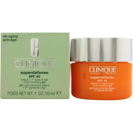 Clinique Superdefense SPF40 Fatigue + 1st Signs of Age Multi-Correcting Gel 30ml