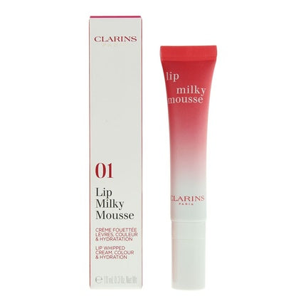 Clarins Lip Milky Mousse Lip Cream 10ml - 01 Milky Strawberry