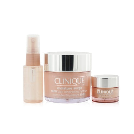 Clinique Ultra Hydration Moisture Surge Gift Set 30ml Moisture Surge Spray + 15ml All About Eyes + 125ml Moisture Surge 100H Auto Replenishing Hydrator