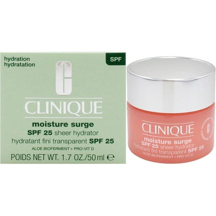 Clinique Moisture Surge Sheer Hydrator SPF25 50ml