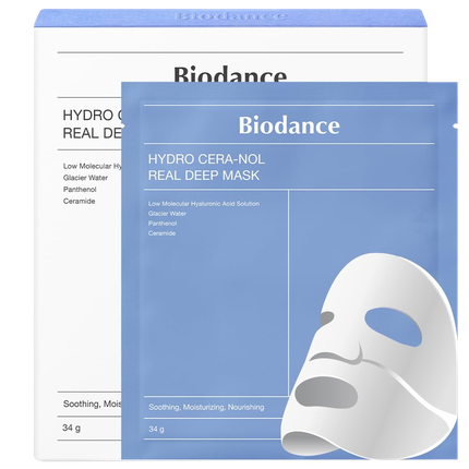 BioDance Hydro Cera-Nol Real Deep Mask 4 x 34g