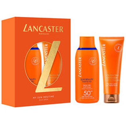 Lancaster My Sun Routine Geschenkset Sun Beauty Sublime Tan SPF 50 Body Milk 175ml +  Golden Tan Maximizer After Sun Lotion 125ml
