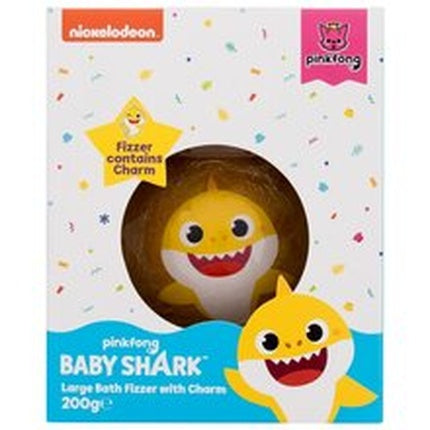 Baby Shark Bruisbal Met Figuurtje 200g - Blauw