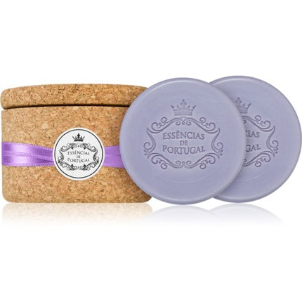 Essências de Portugal Cork Jewel-Keeper Lavender Zeep 2x50g