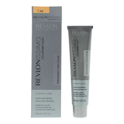 Revlon Revlonissimo Colorsmetique Permanent Haarverf 60ml - 7.44 Medium Intensive Copper Blonde