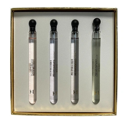 Carolina Herrera Confidential Geschenkset 4 x 4ml Orange Affair EDT Splash - Bergamot Bloom EDT Splash - Vetiver Paradise EDT Splash - Rose Cruise EDT Splash