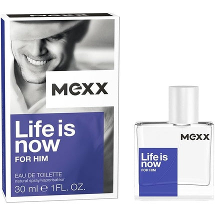 Mexx Life Is Now for Him Eau de Toilette 30ml Spray