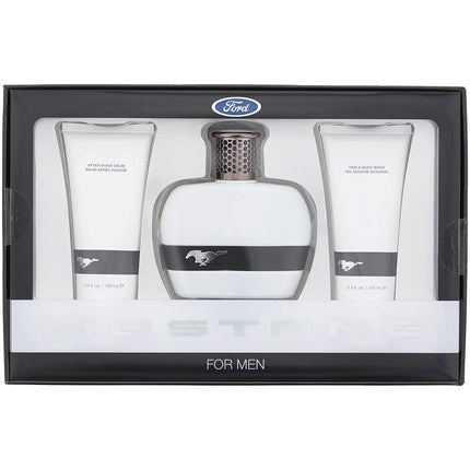 Mustang Ford Mustang Geschenkset 100ml EDT + 100ml Aftershave Balsem + 100ml Douchegel