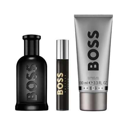 Hugo Boss Boss Bottled Parfum Geschenkset 100ml EDP + 100ml Douchegel + 10ml EDP