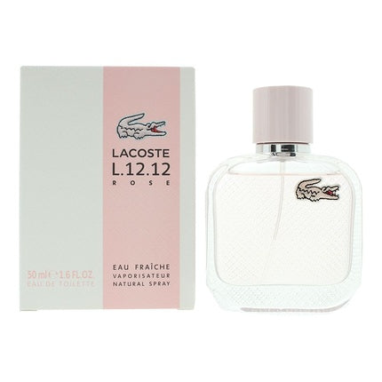 Lacoste L.12.12 Pour Elle Eau Fraiche Rose Eau de Toilette 50ml Spray